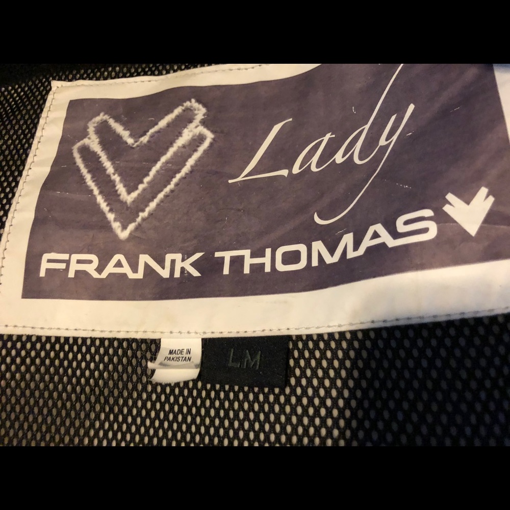 Ladies medium Frank Thomas Motorcycle jacket